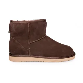 Koolaburra UGG Women's Burra Mini Boots - Chocolate Brown