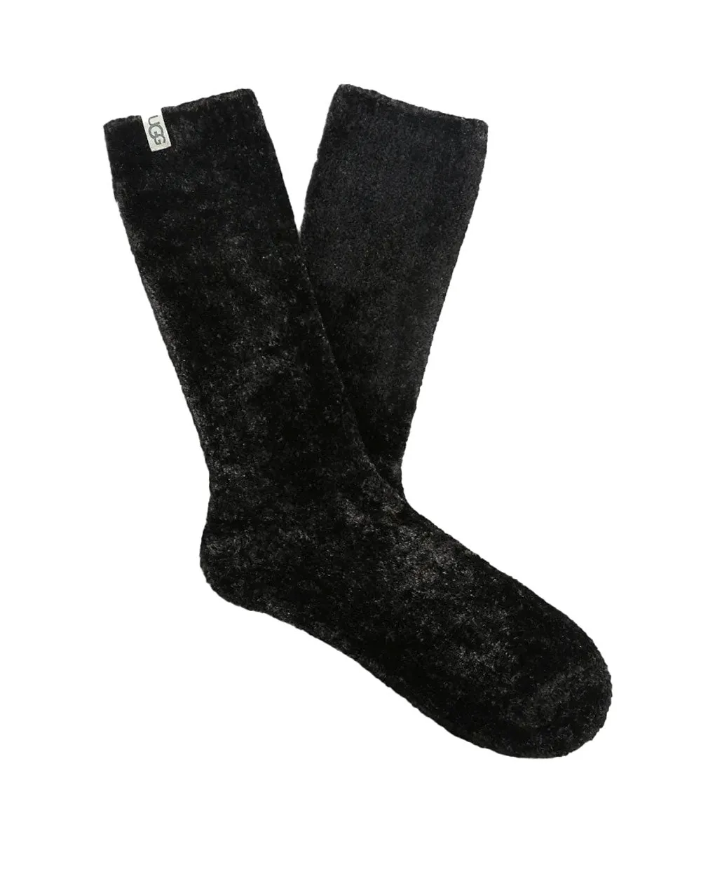 Leda Black Cozy Socks