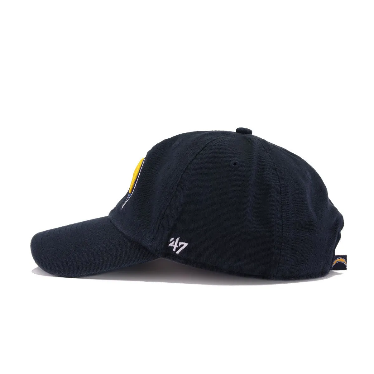 Los Angeles Chargers Navy 47 Brand Clean Up Dad Hat