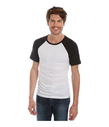 Lucky Brand Mens Raglan Basic T-Shirt