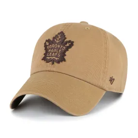 Maple Leafs Hat - 47 Brand Clean Up Dune Slouch Adjustable