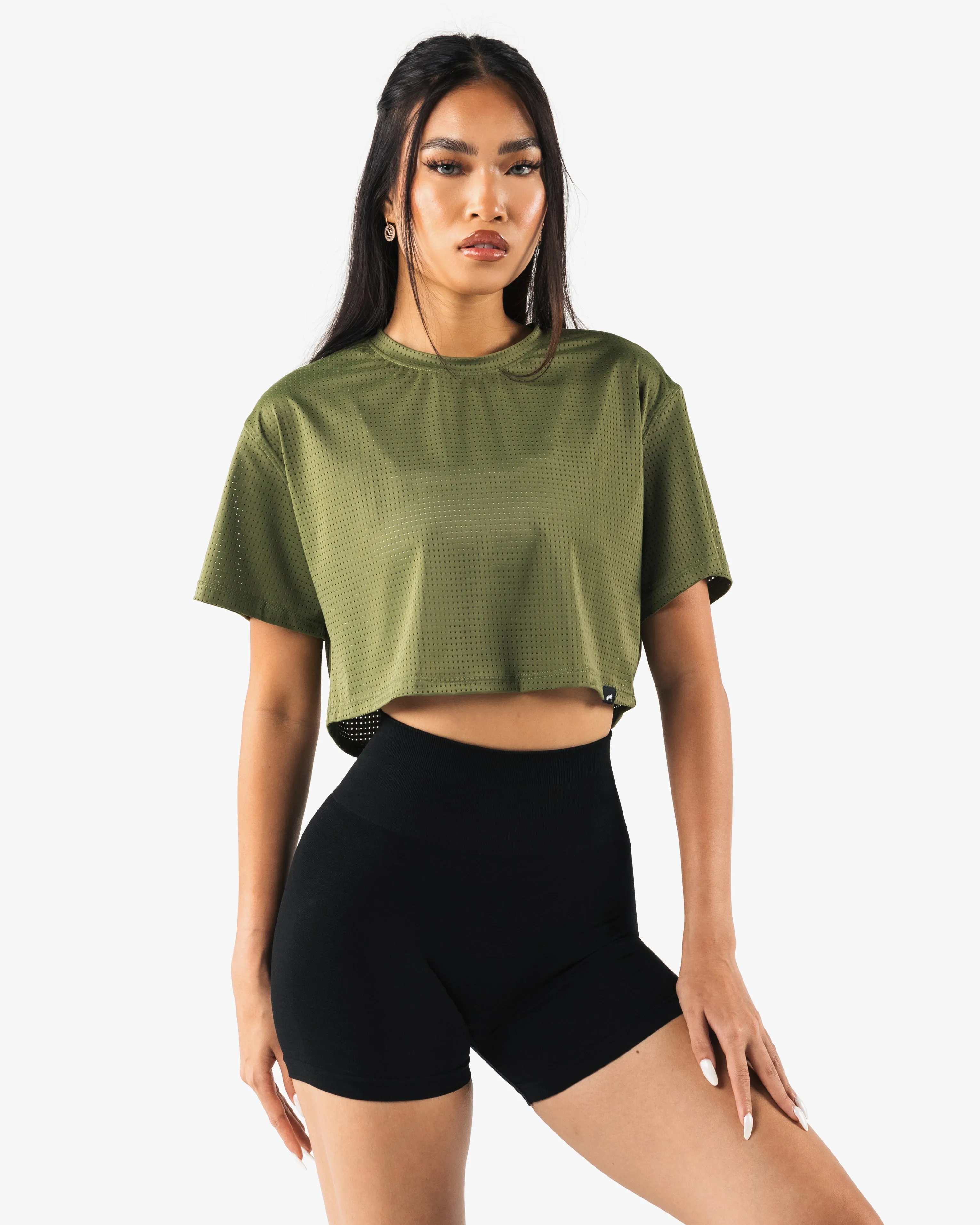 Margo Agave Crop Tee