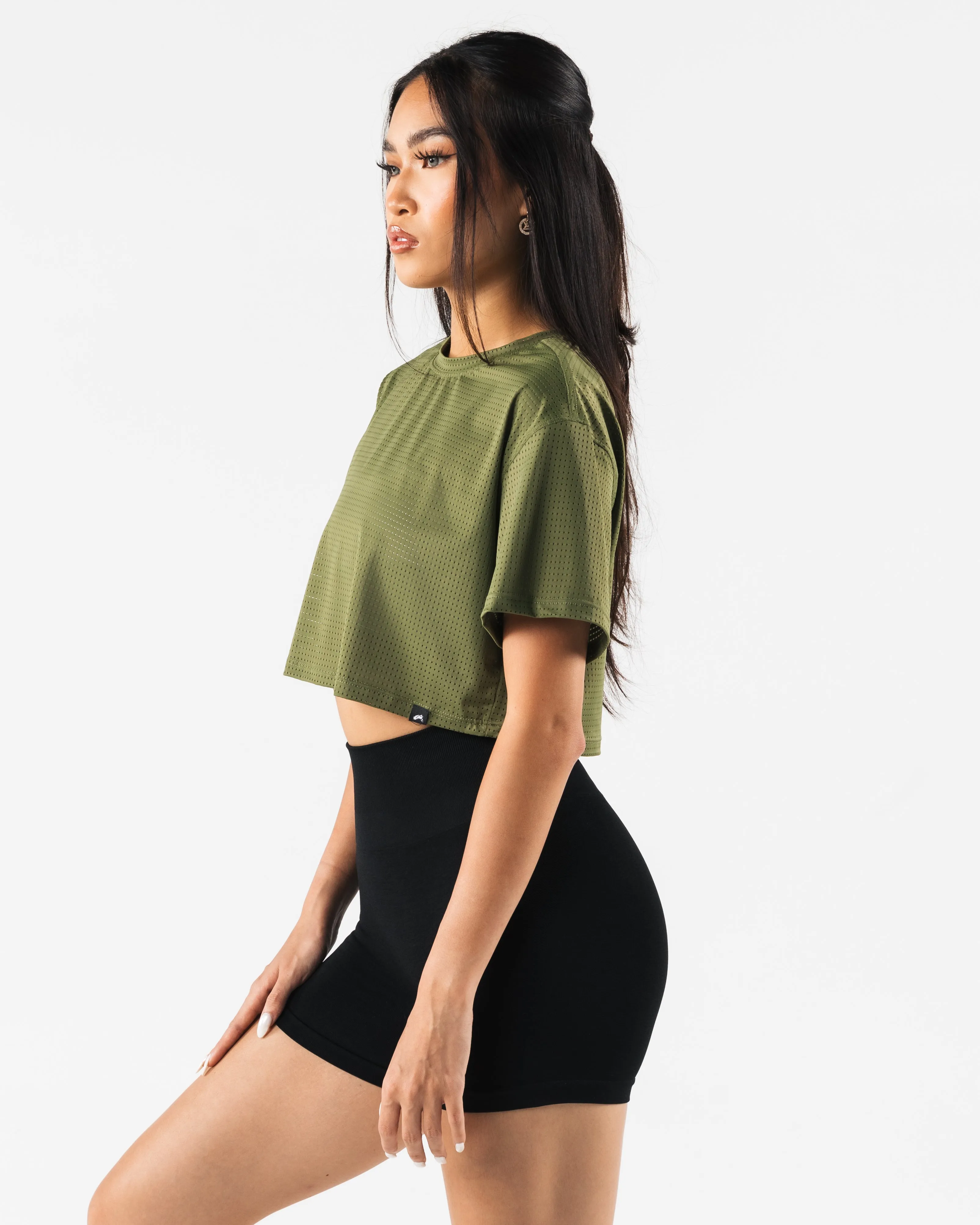 Margo Agave Crop Tee