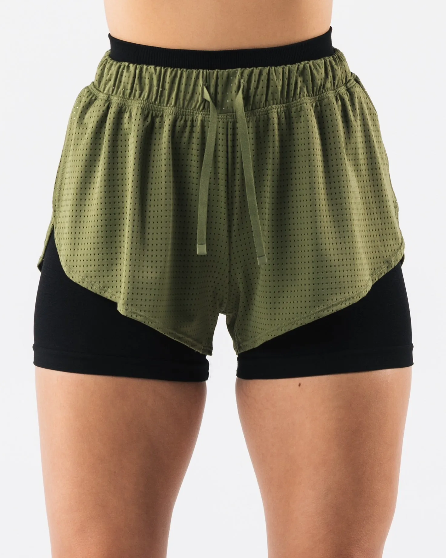 Margo Agave Mesh Shorts