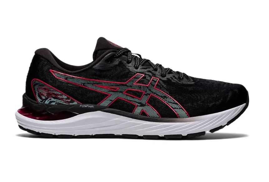 Men's GEL-CUMULUS 23 - Black/Electric Red X ASICS