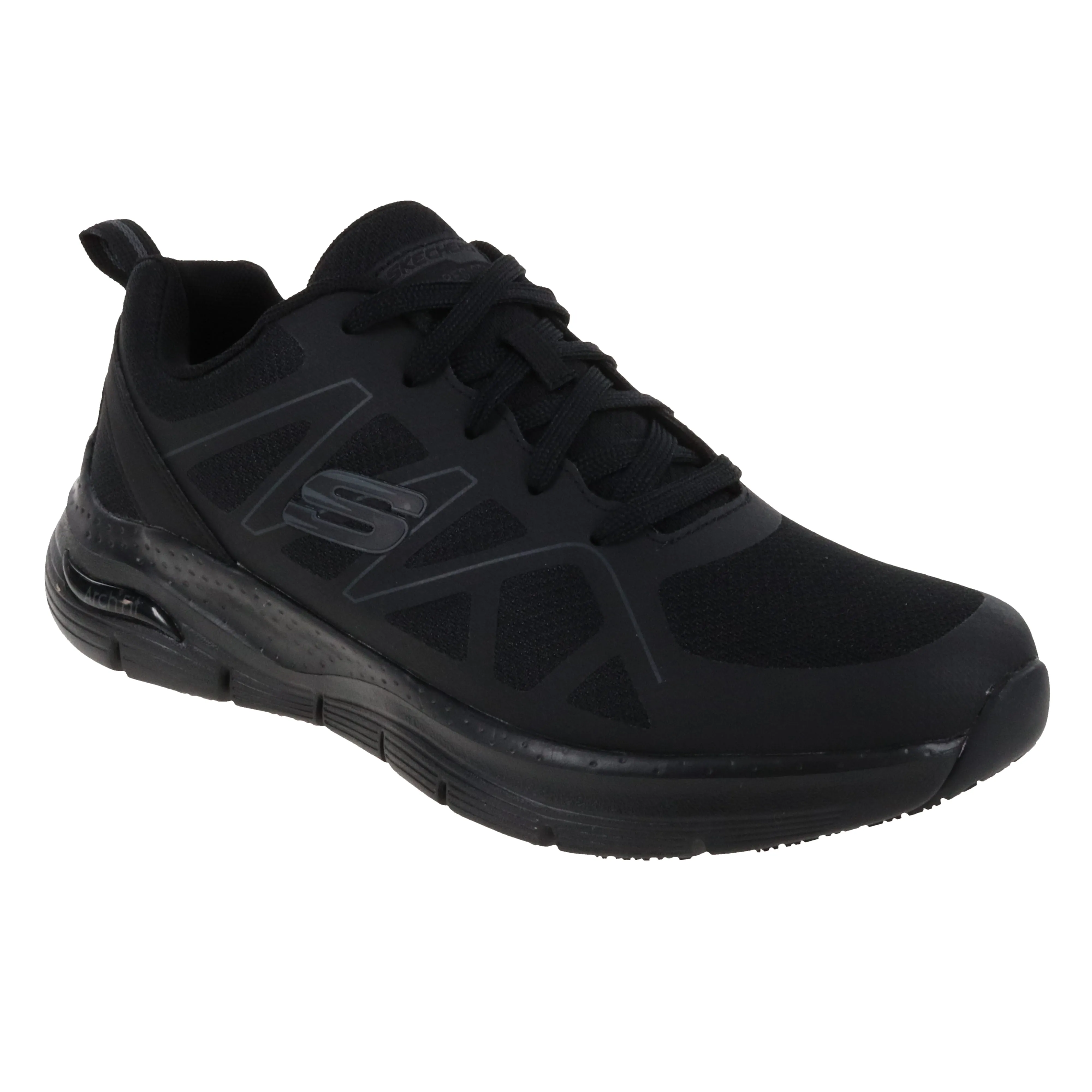 Men's Slip Resistant Work Shoes: Arch Fit - Axtell