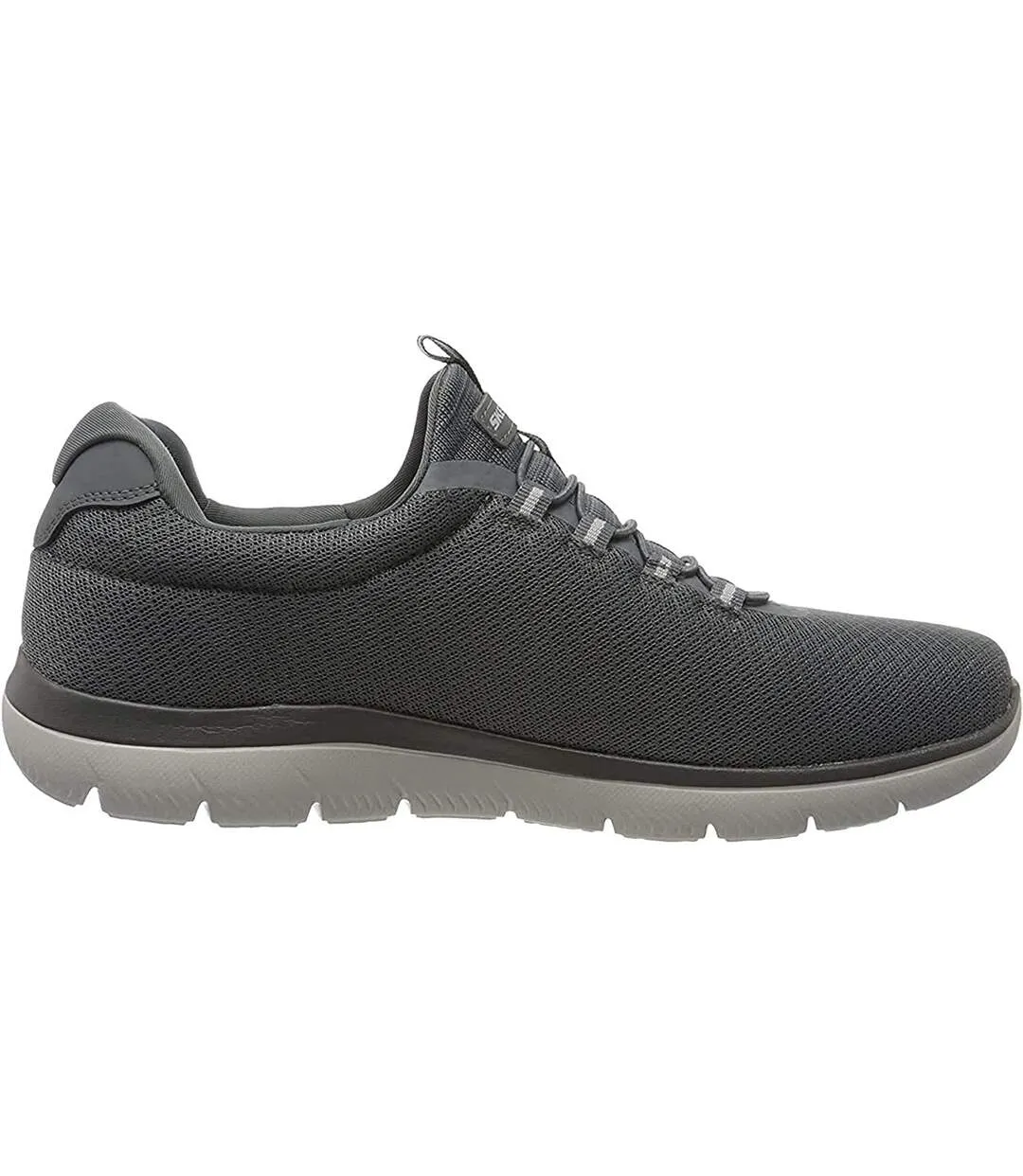 Mens summits trainers charcoal grey Skechers