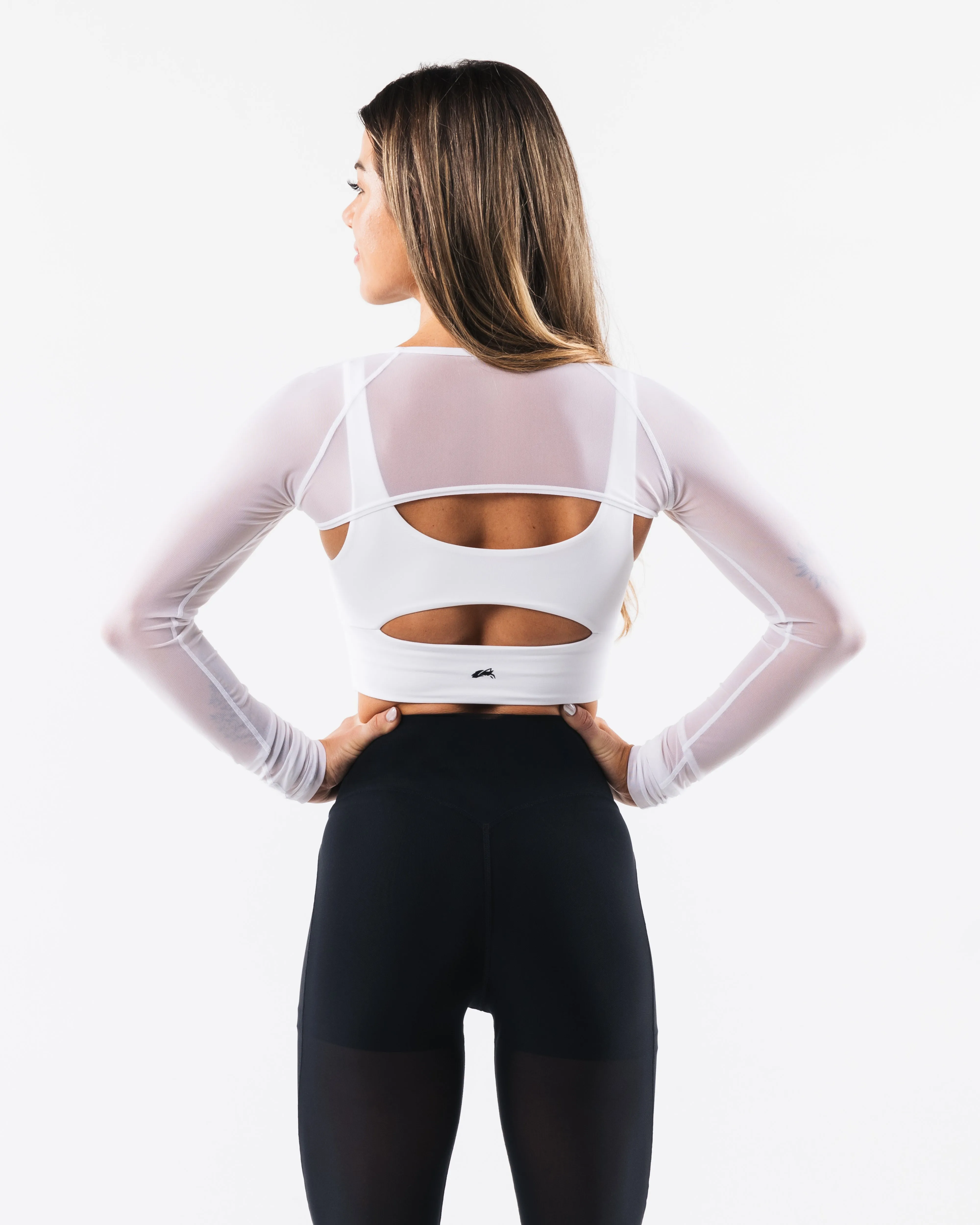 Mesh Astor LS - White by XYZ Clothing