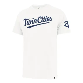 Minnesota Twins '47 Brand Sandstone Franklin Fieldhouse Tee