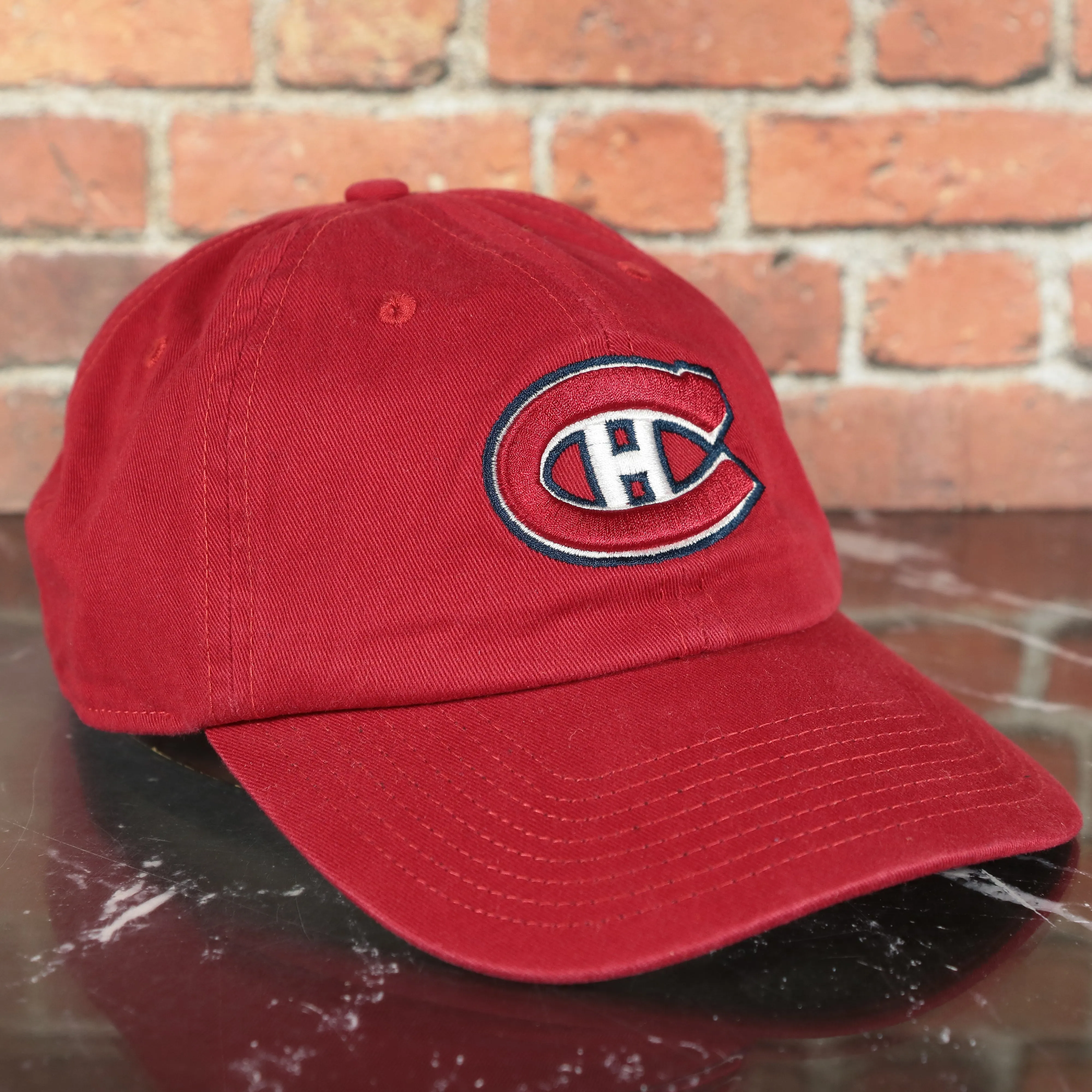 Montreal Canadiens adjustable baseball cap, red color - top ranking Canadiens hat on Google search