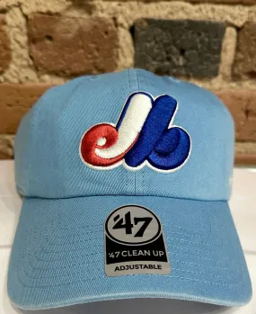 Montreal Expos Cooperstown Clean Up Hat - 47 Brand