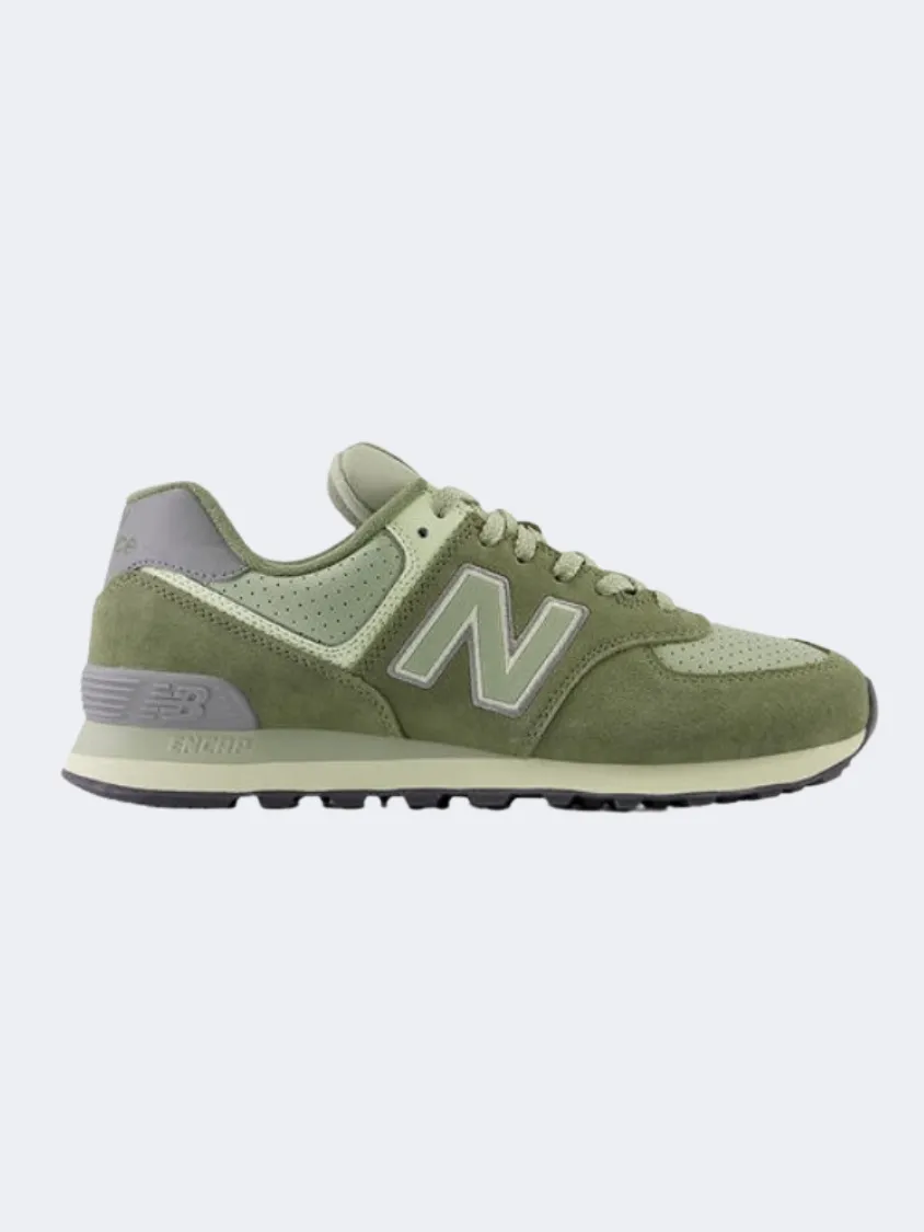 New Balance 574 Men Lifestyle Shoes Deep Olive