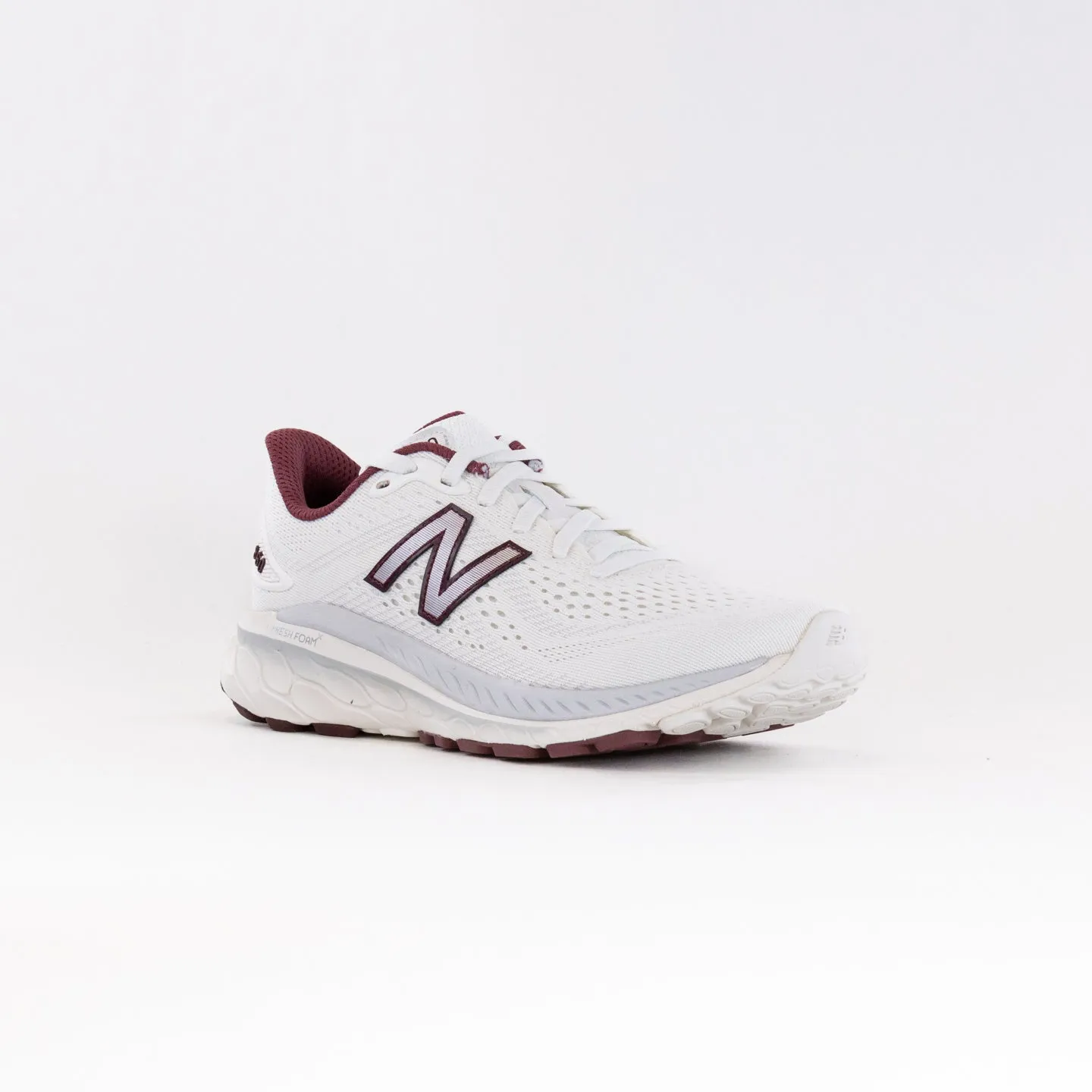 New Balance 860V13 (Women's) - White/Maroon