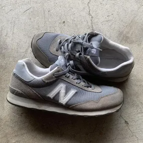 New Balance Men's Grey and White Trainers