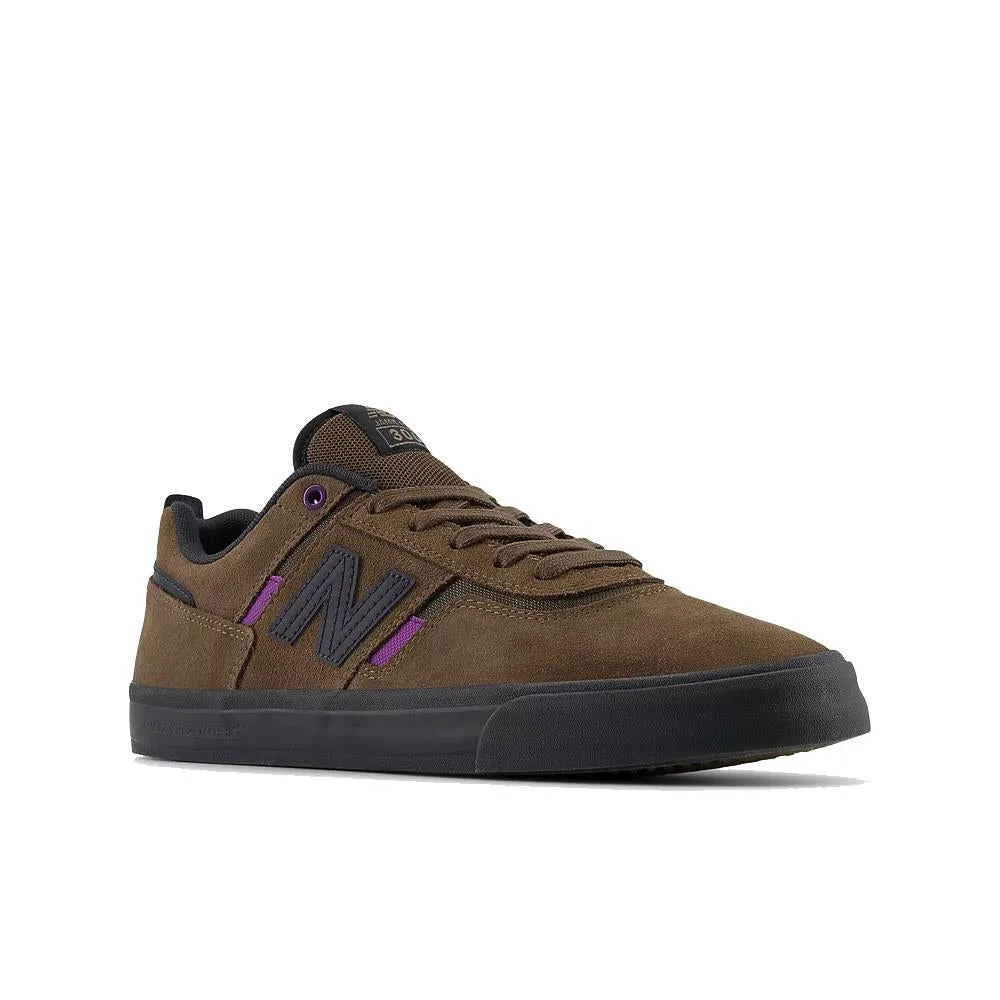 New Balance Numeric 306 Jamie Foy Brown Purple Skate Shoes