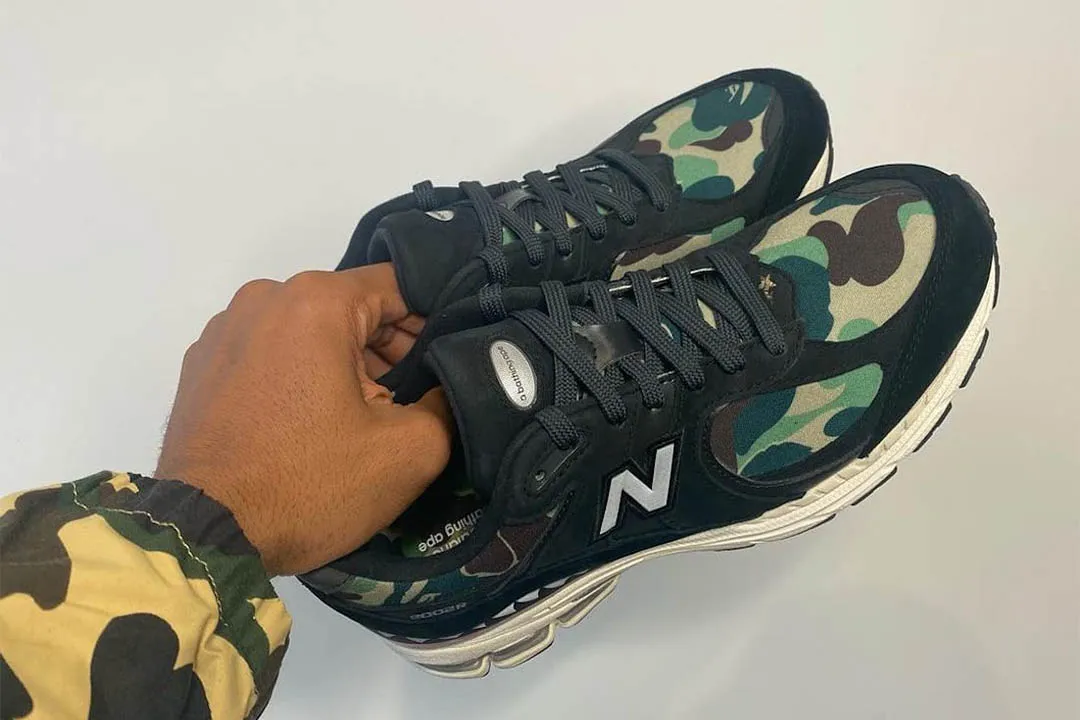 New Balance Taps BAPE For Upcoming 2002R Collab