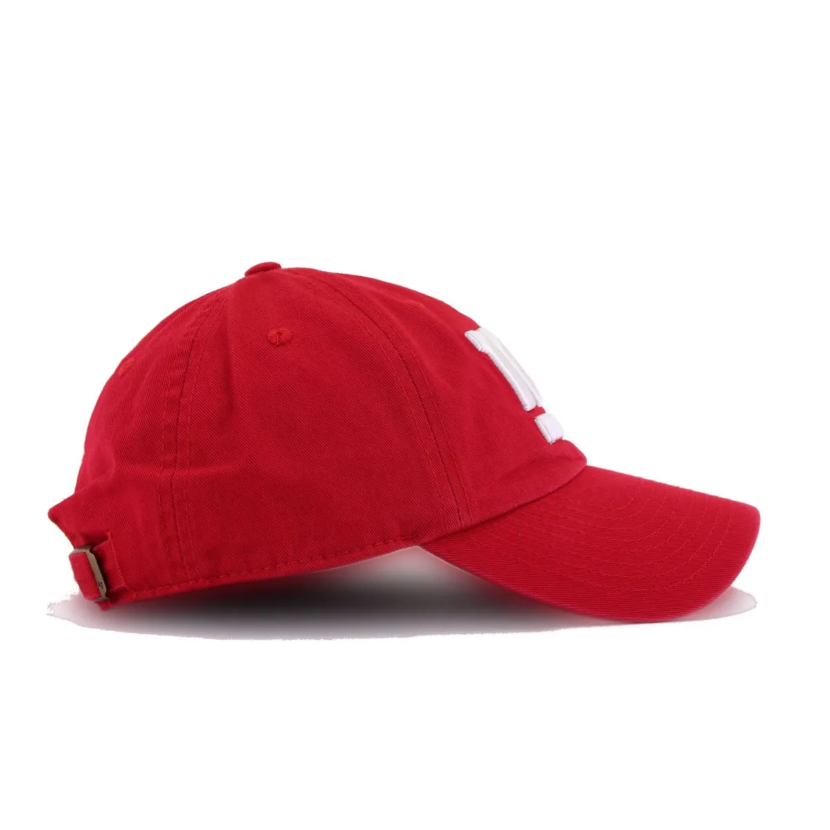 New York Giants Scarlet 47 Brand Clean Up Dad Hat