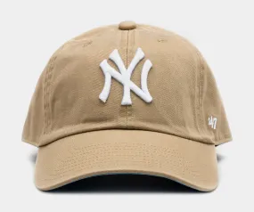 New York Yankees Beige Mens Hat - Ballpark Edition.