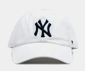 New York Yankees Men's Hat - White - Clean Up