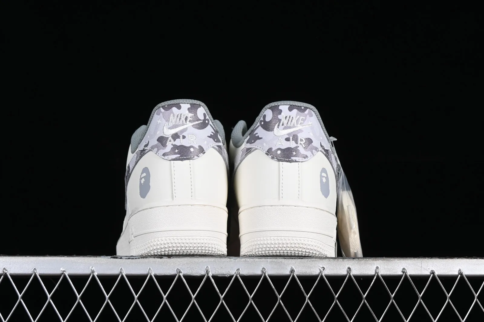 Nike Air Force 1 07 Low BAPE White Grey PF9055-760