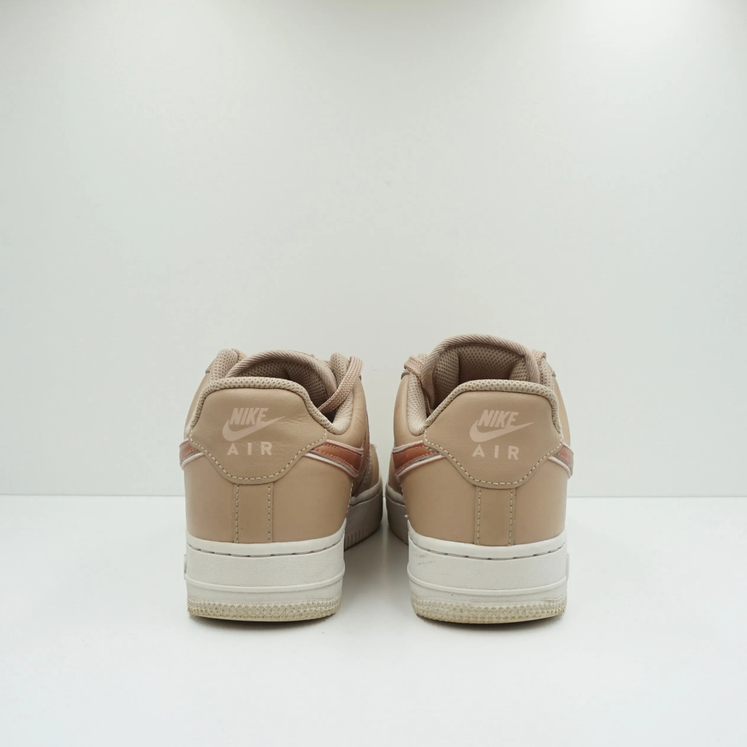 Nike Air Force 1 '07 Tan Metallic Rose Gold (W)