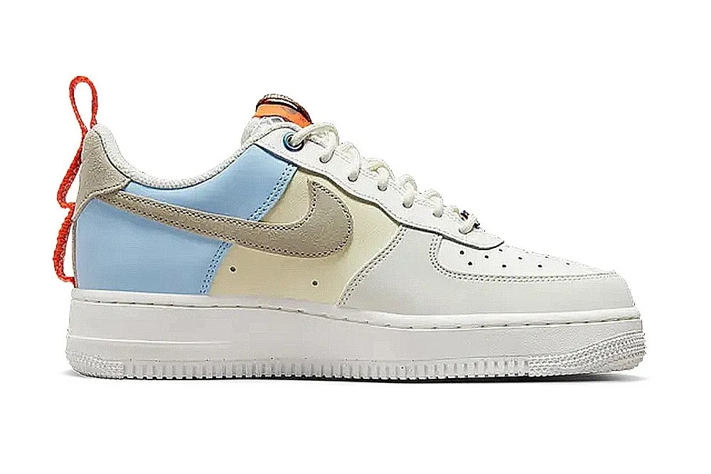 Nike Air Force 1 Low White Blue Orange DX6042-111