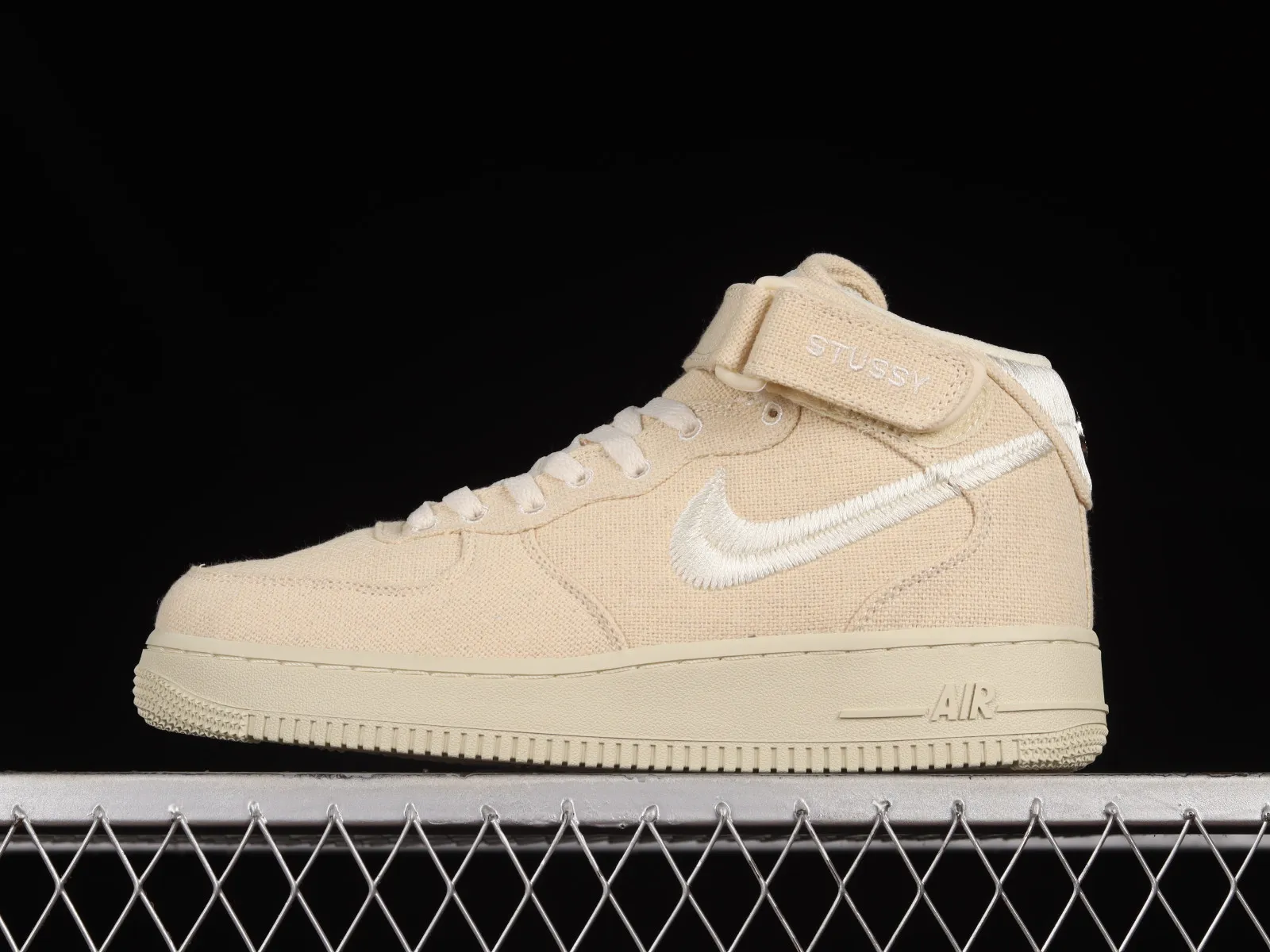 Nike Air Force 1 Mid Stussy Fossil Sail DJ7841-200