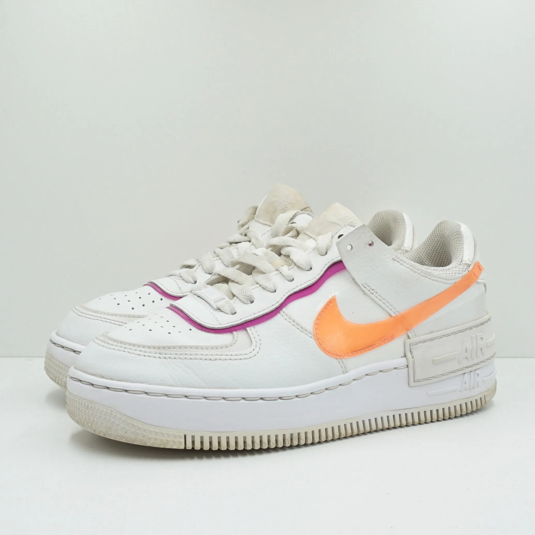 Nike Air Force 1 Shadow White Mango Red Plum (W)