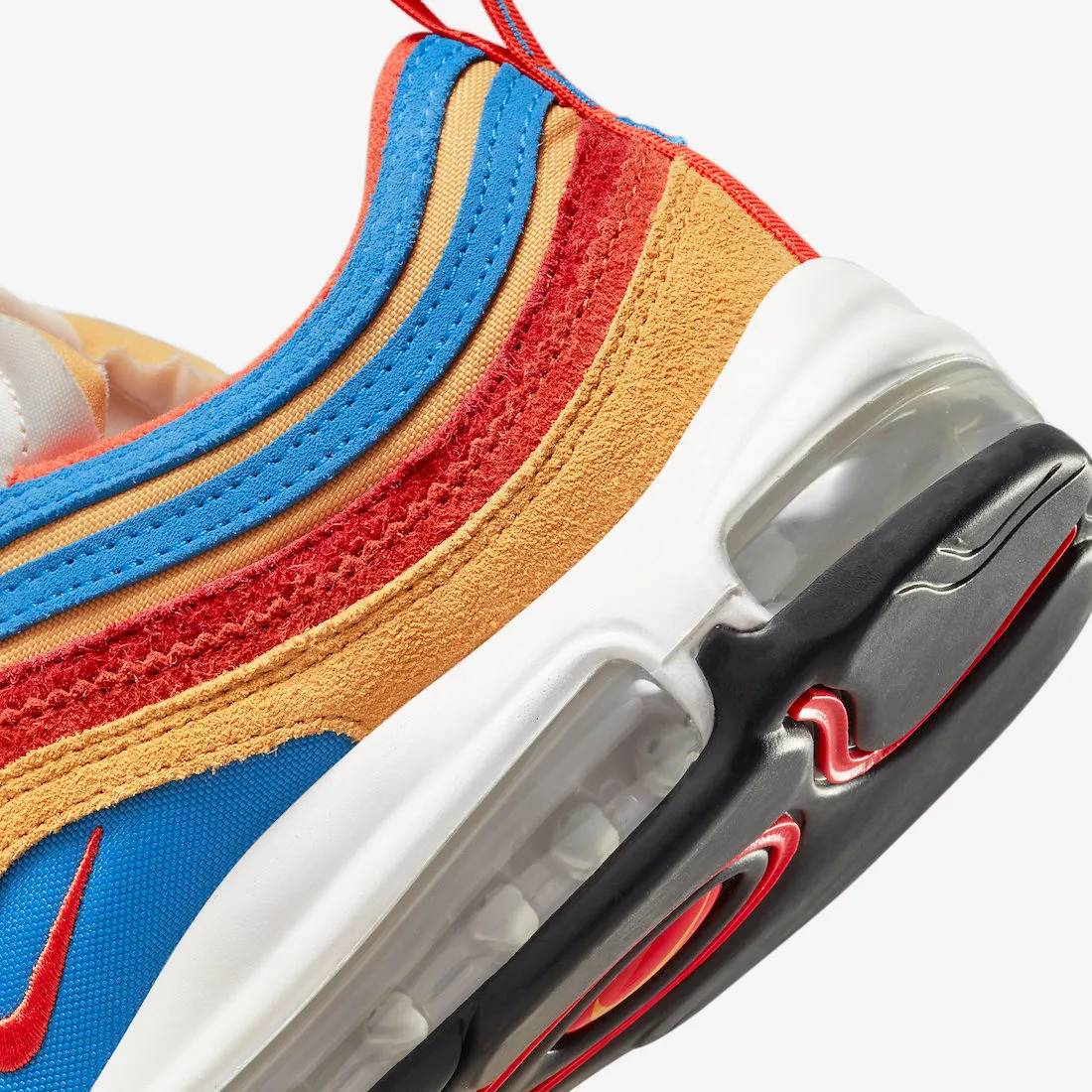 Nike Air Max 97 SE Pollen Light Photo Blue University Red Orange DH1085-700