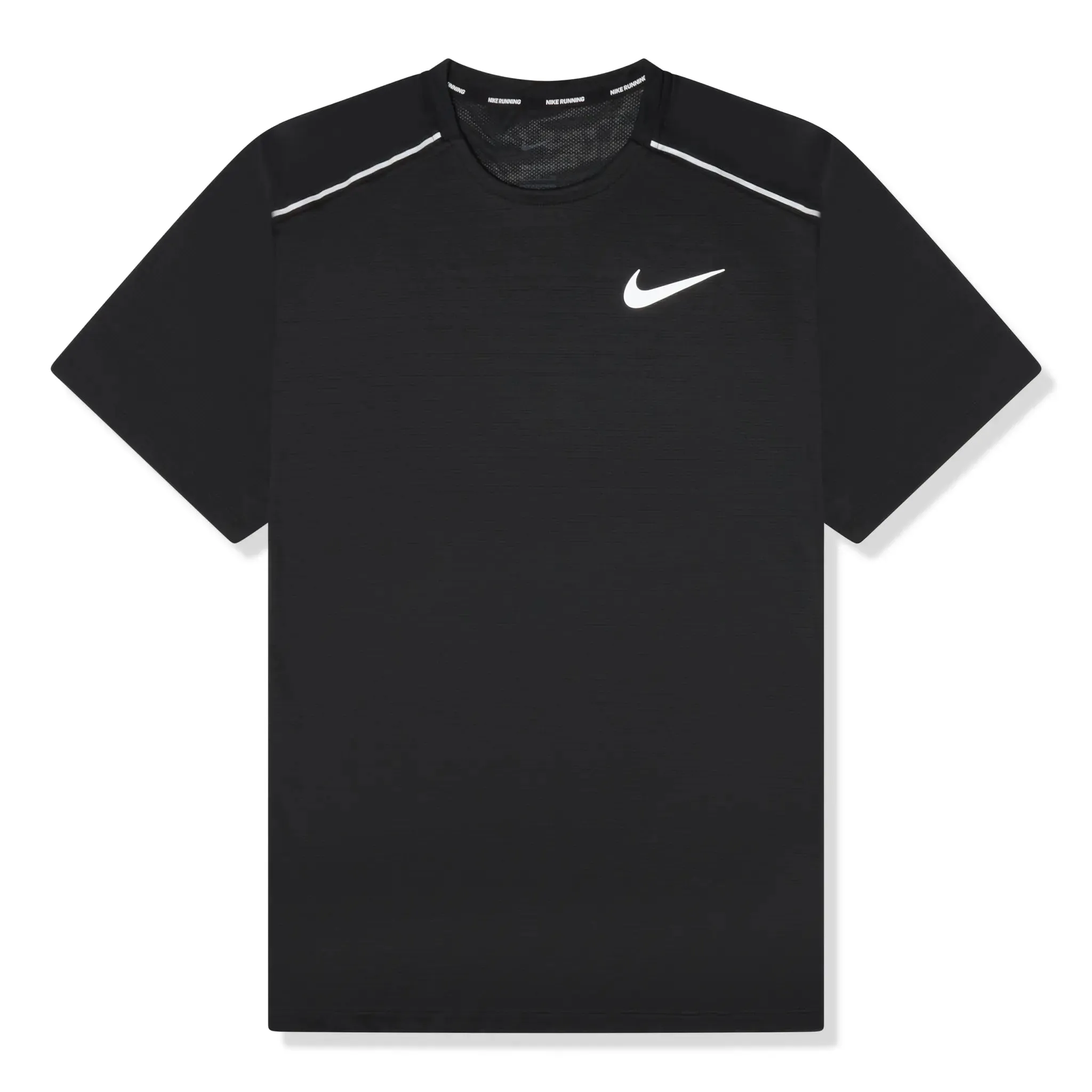 Nike Black Dri-FIT Miler Running T-Shirt