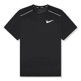 Nike Black Dri-FIT Miler Running T-Shirt