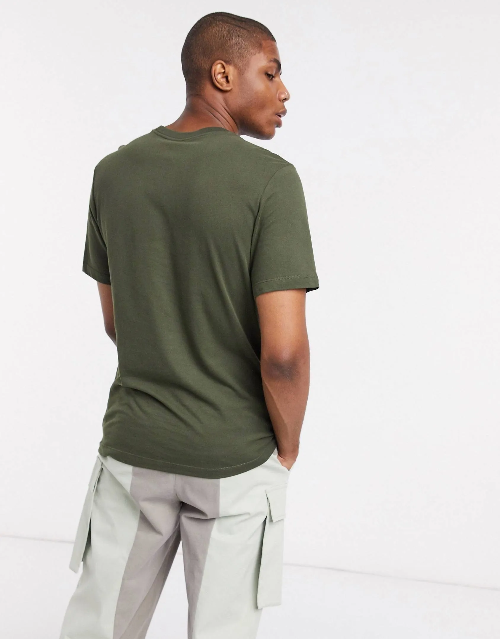 Nike Crew Neck Pullovers | Street Style | Plain | Cotton | Short Sleeves