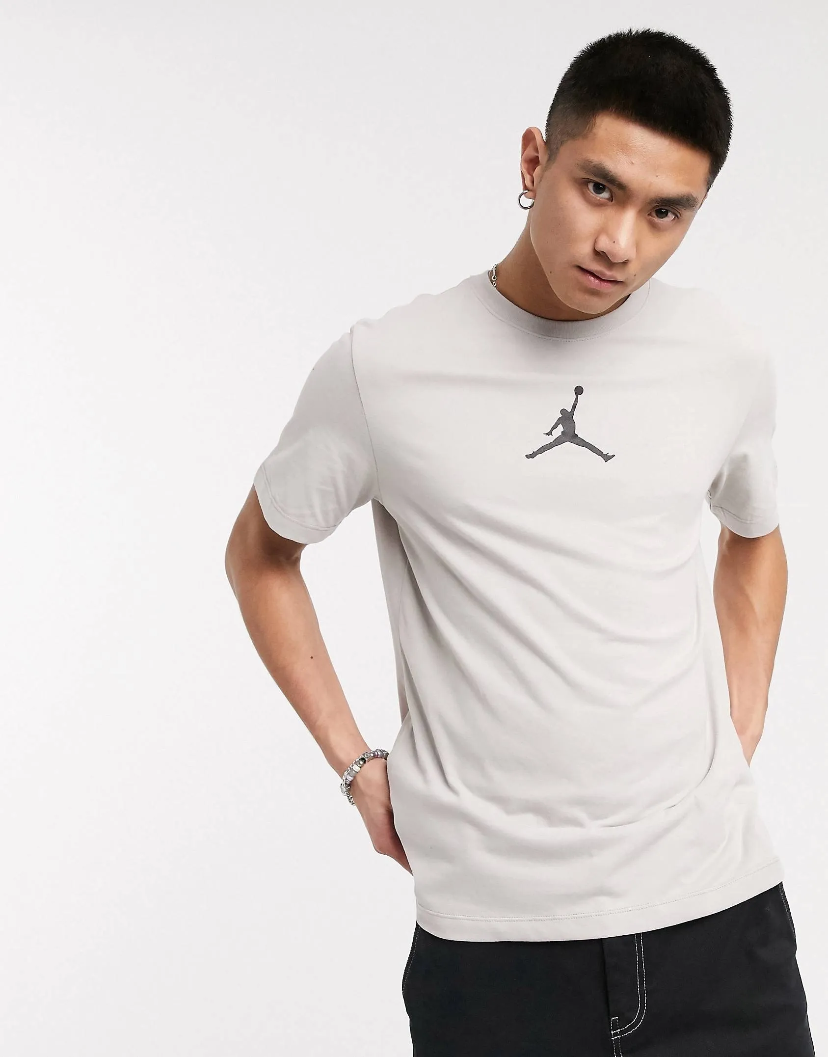 Nike Crew Neck Pullovers | Street Style | Plain | Cotton | Short Sleeves