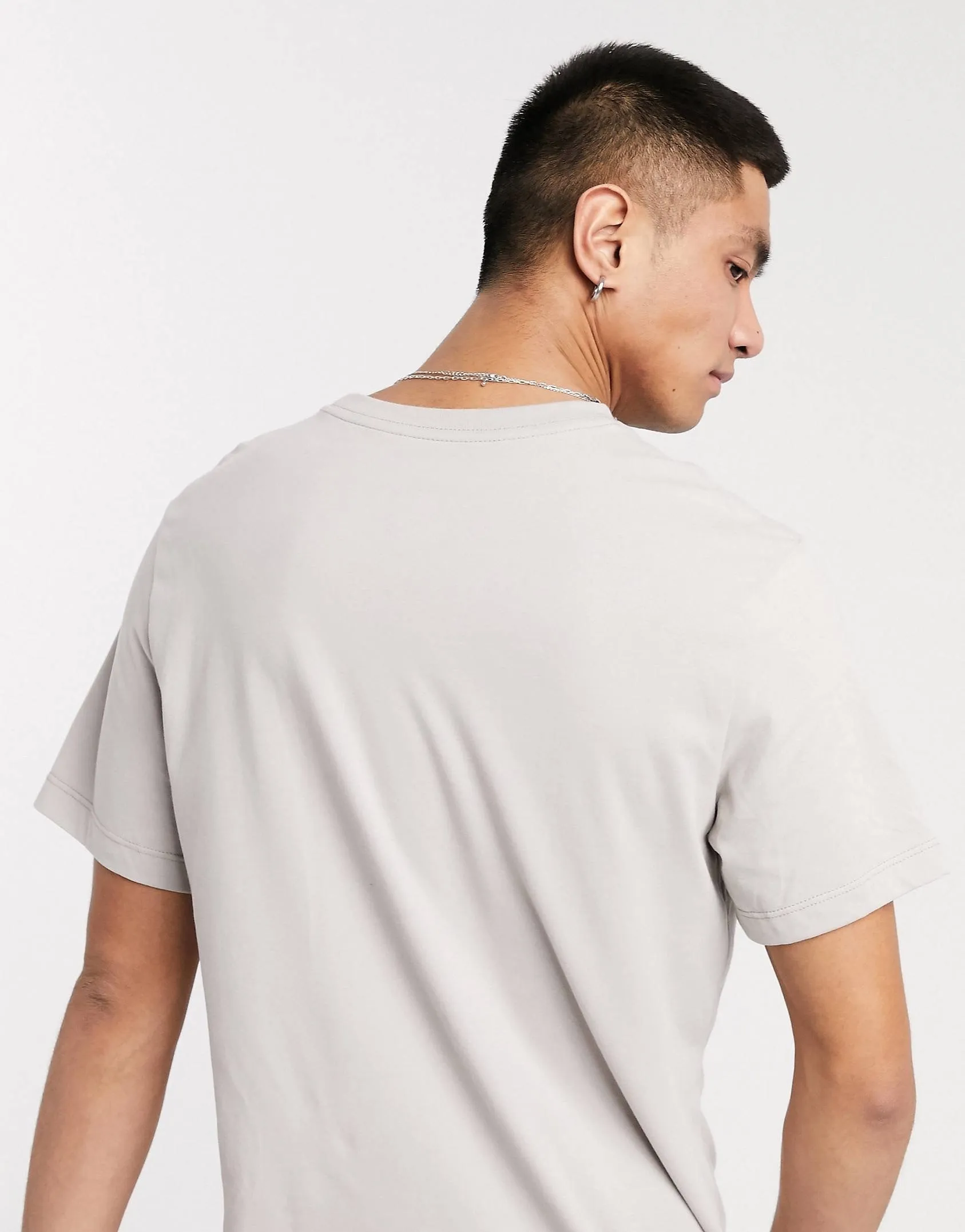 Nike Crew Neck Pullovers | Street Style | Plain | Cotton | Short Sleeves