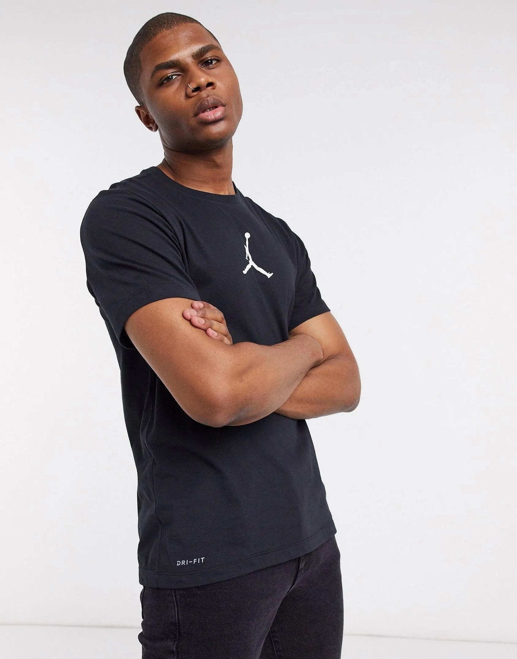 Nike Crew Neck Pullovers | Street Style | Plain | Cotton | Short Sleeves