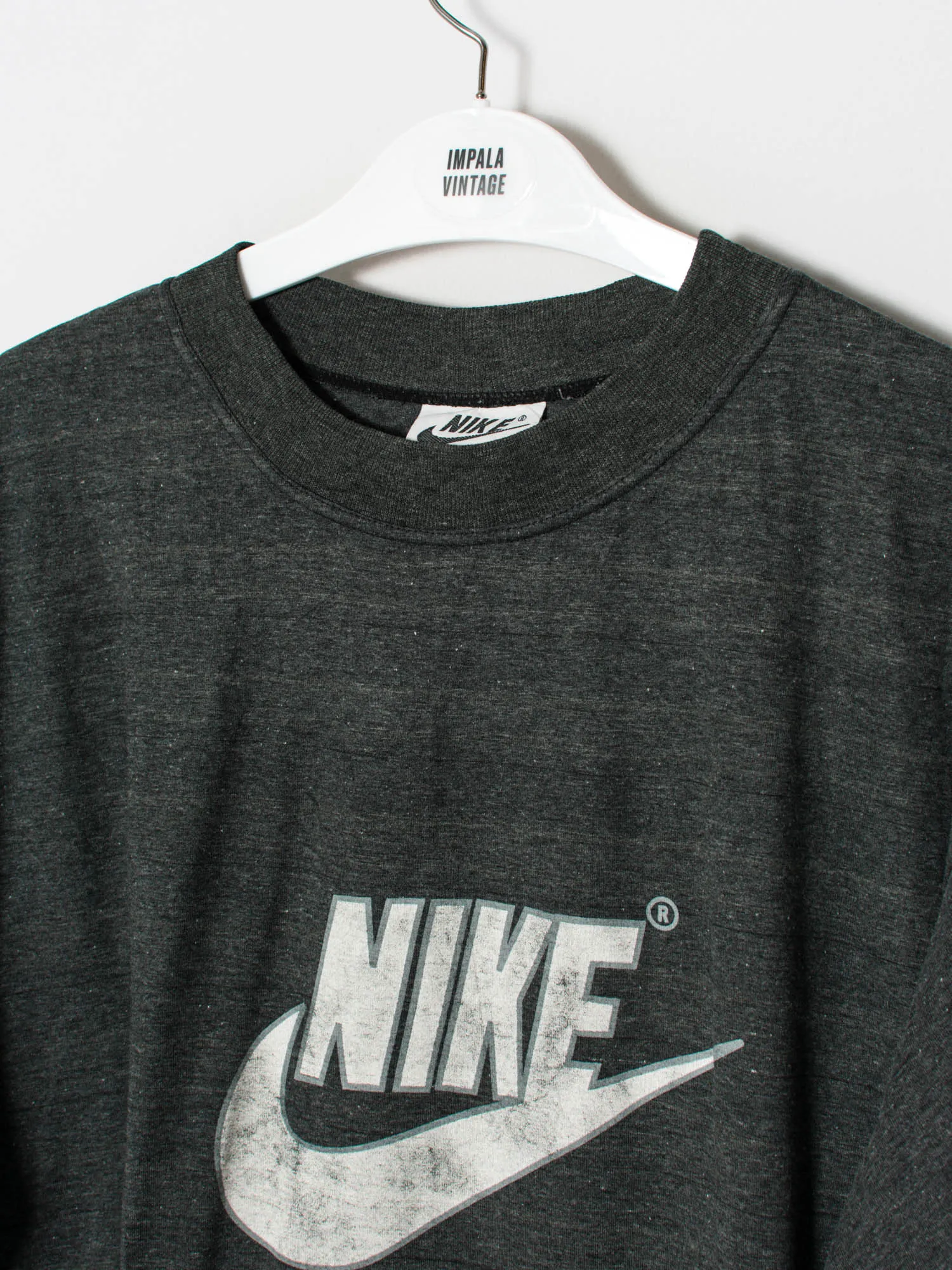 Nike Grey Cotton T-Shirt