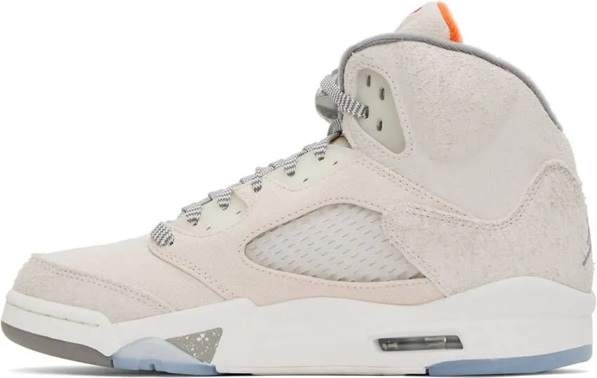 Nike Jordan Beige Air Jordan 5 Sneakers