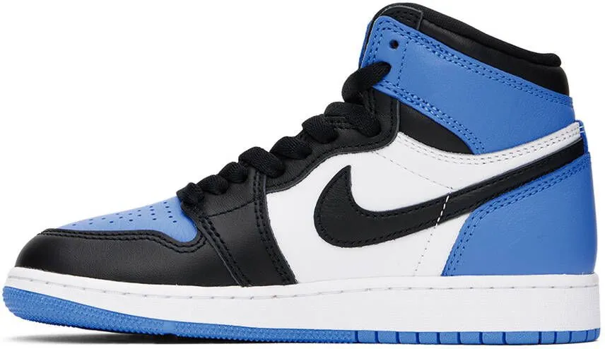 Nike Jordan Kids Blue Air Jordan 1 High OG Big Kids Sneakers