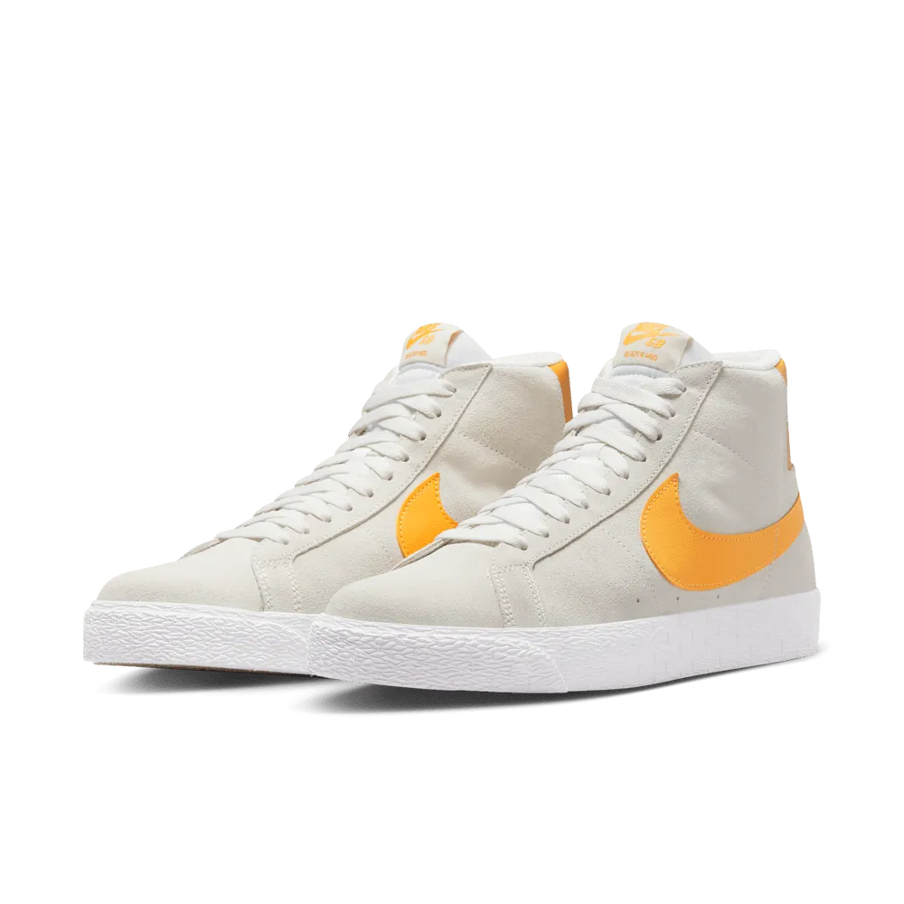 Nike SB Blazer Mid White/Laser Orange - Buy Now