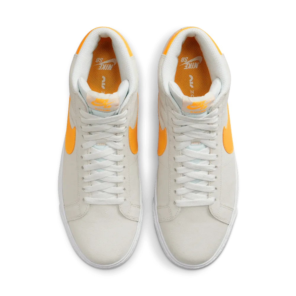 Nike SB Blazer Mid White/Laser Orange - Buy Now