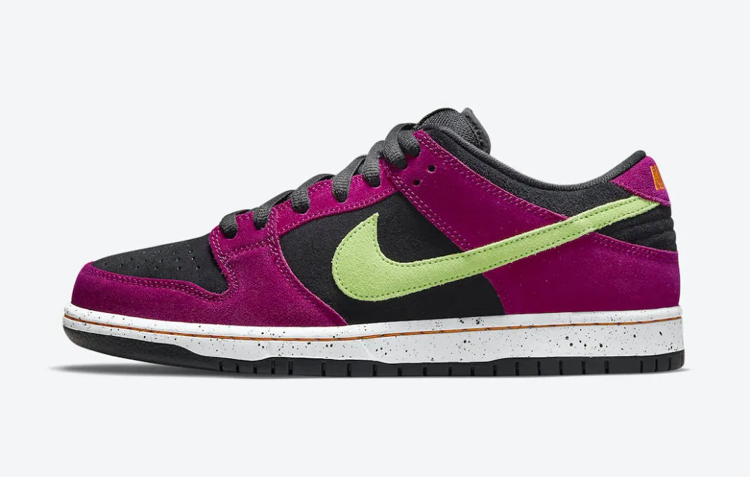 Nike SB Dunk Low Pro ACG Terra Red Plum Black Taxi Citron BQ6817-501