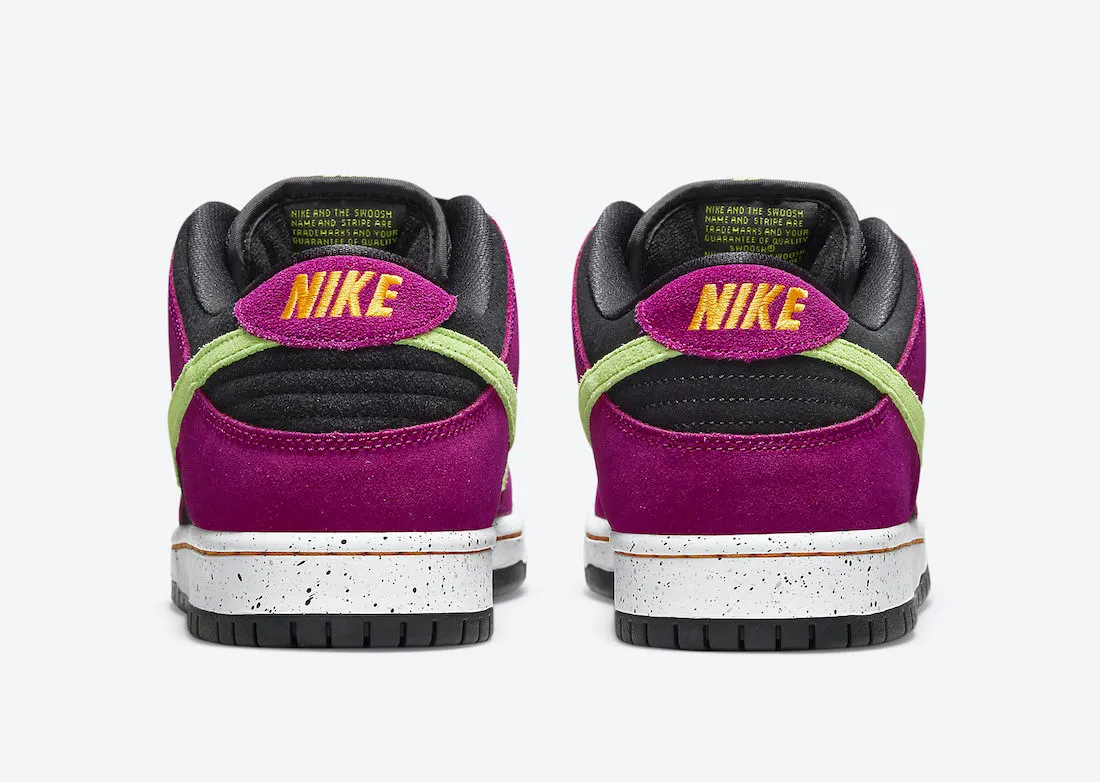 Nike SB Dunk Low Pro ACG Terra Red Plum Black Taxi Citron BQ6817-501