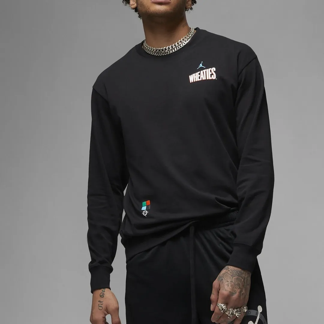 Nike Street Style Cotton Long Sleeve T-shirt Collaboration