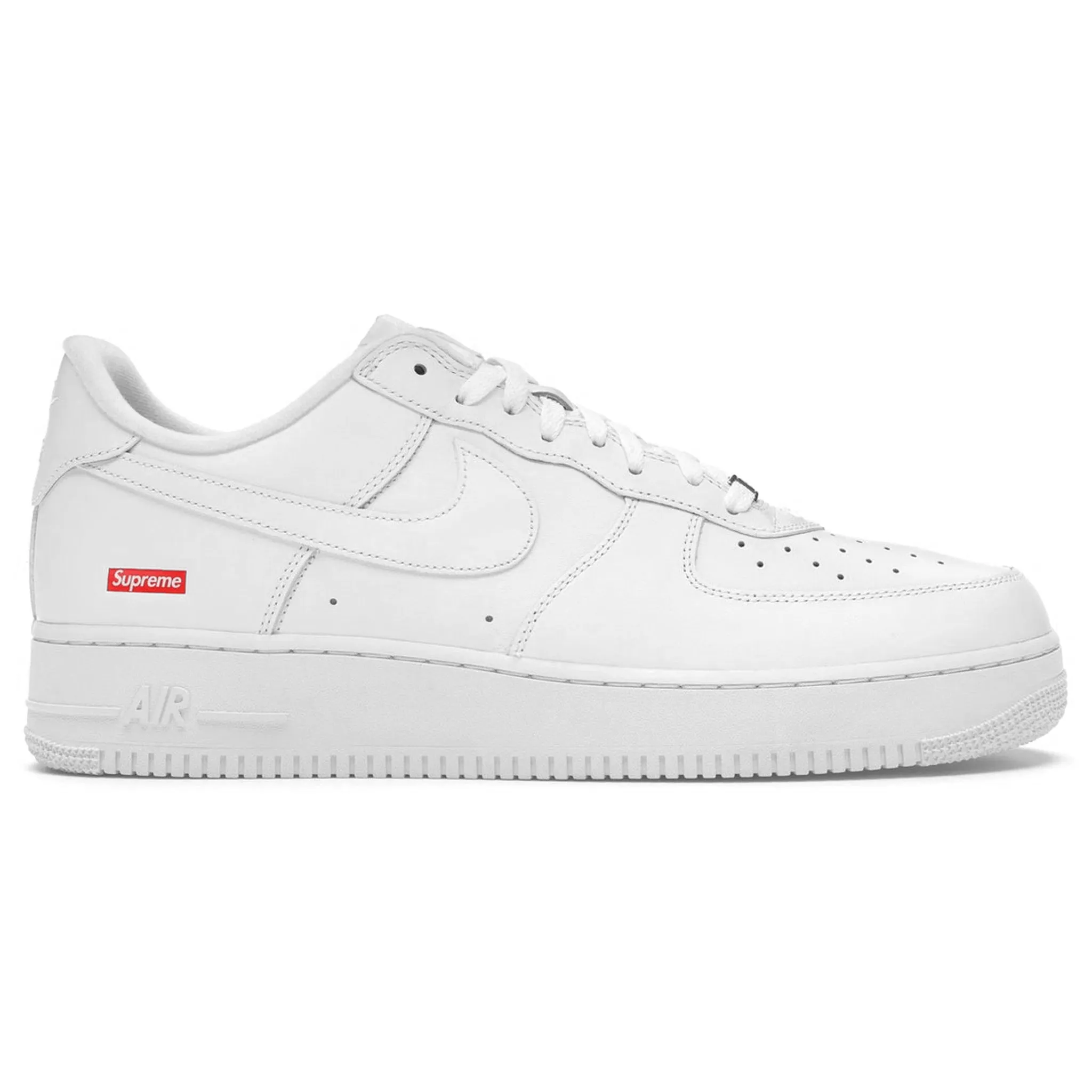 Nike Supreme Air Force 1 Low White Box Logo