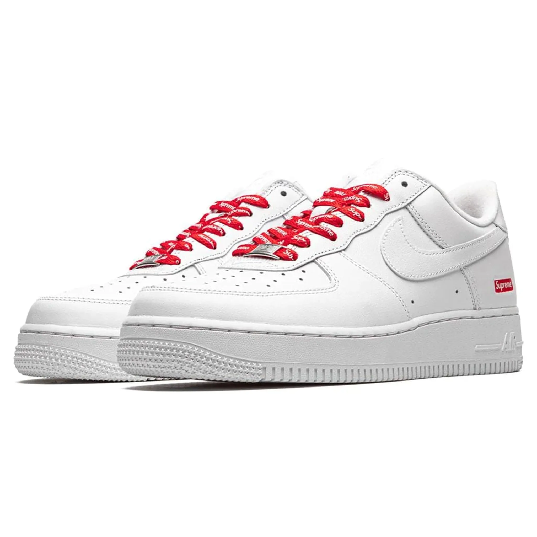 Nike Supreme Air Force 1 Low White Box Logo