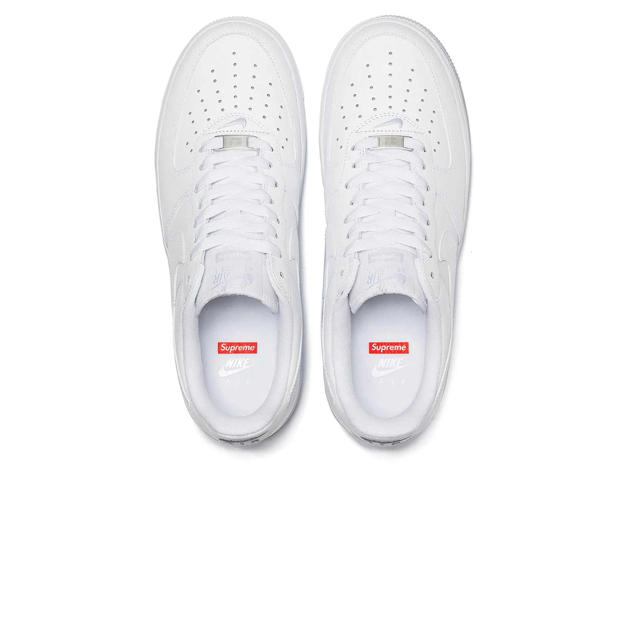 Nike Supreme Air Force 1 Low White Box Logo