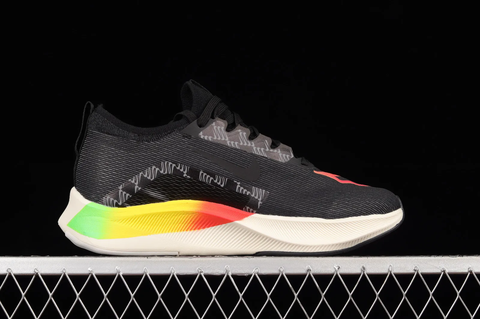 Nike Zoom Fly 4 Black Volt Green Strike Multi-Color DQ4993-010