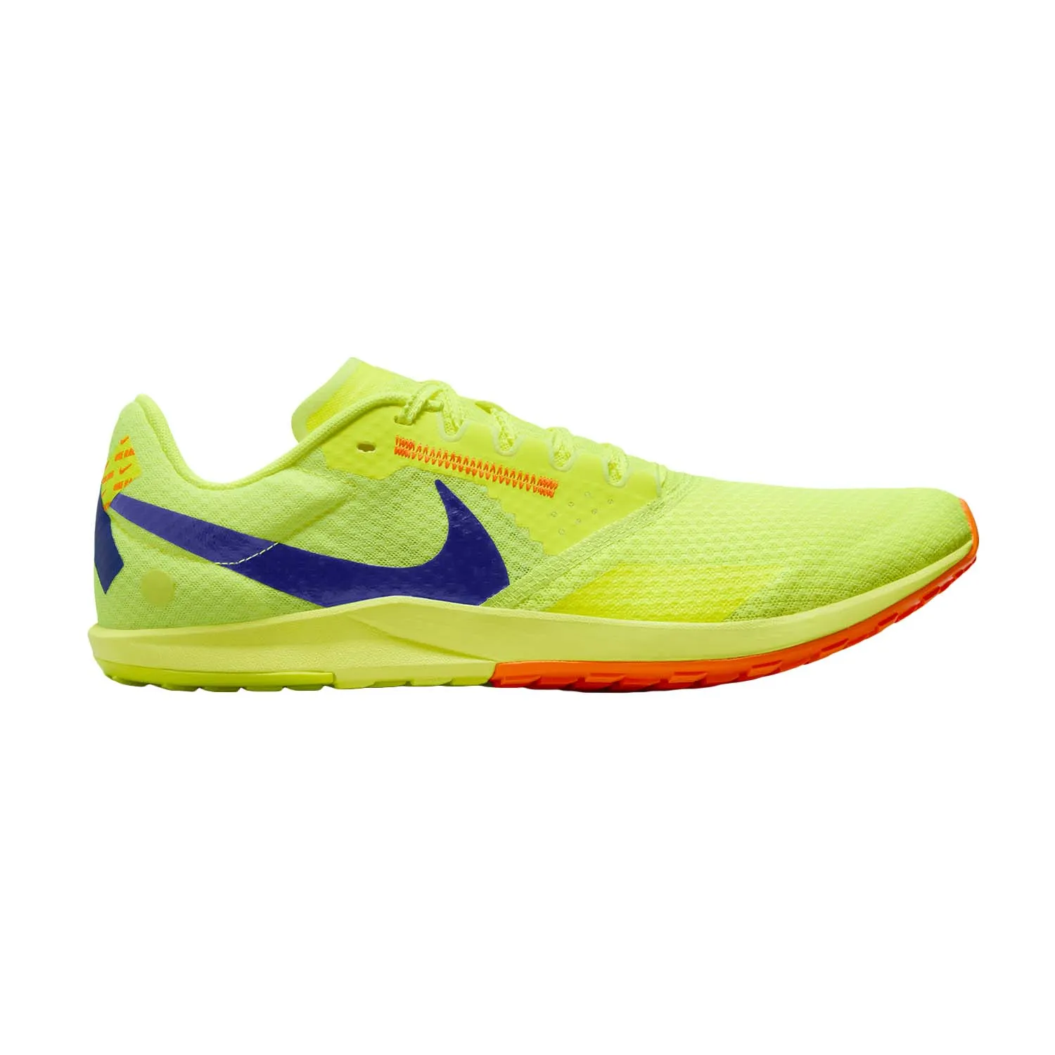 Nike Zoom Rival Waffle 6 Volt Concord Total Orange shoes.