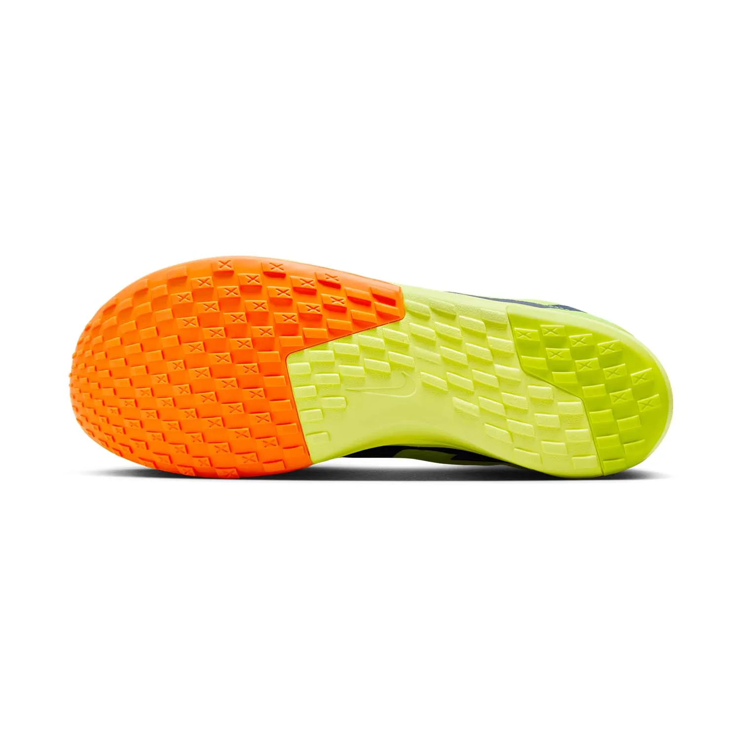 Nike Zoom Rival Waffle 6 Volt Concord Total Orange shoes.