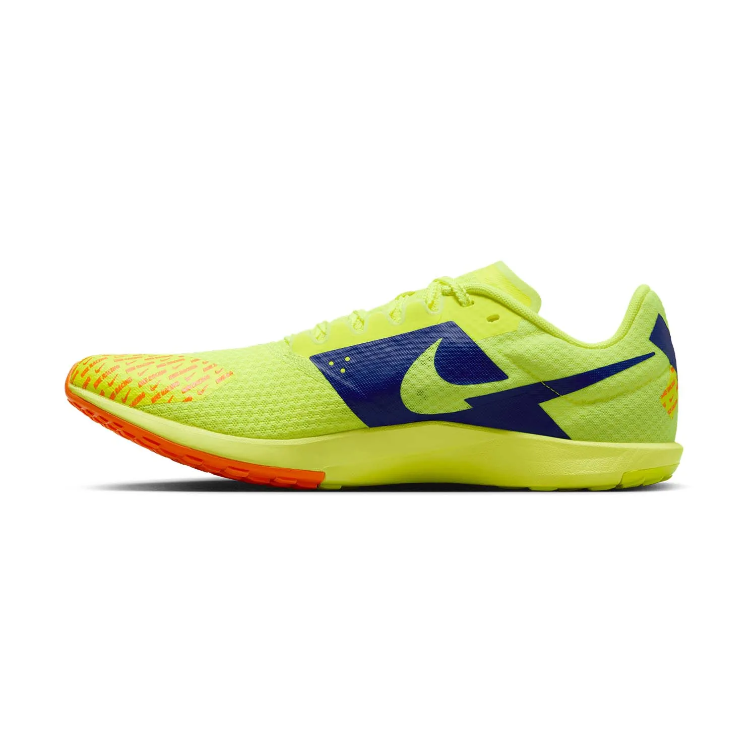 Nike Zoom Rival Waffle 6 Volt Concord Total Orange shoes.